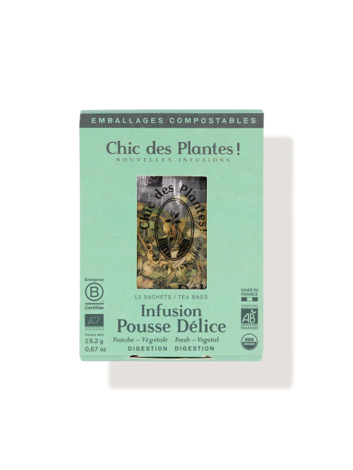 Organic herbal tea - Pousse Délice