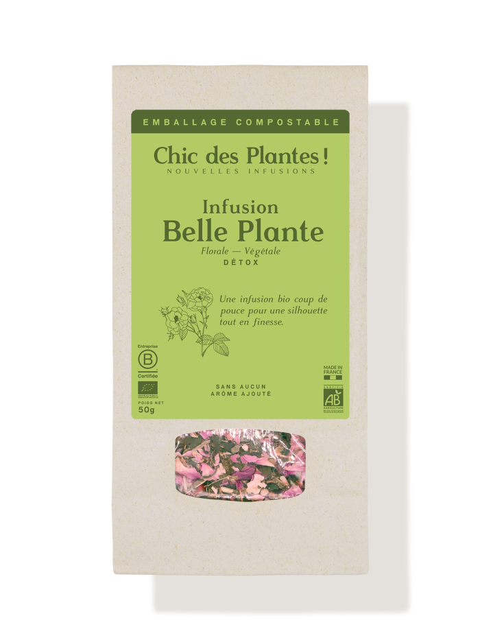 Meilleure infusion bio en vrac à la rose Belle Plante de Chic des Plantes !
