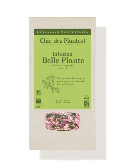 Infusion bio détox rose ortie - Belle Plante - Vrac 50g