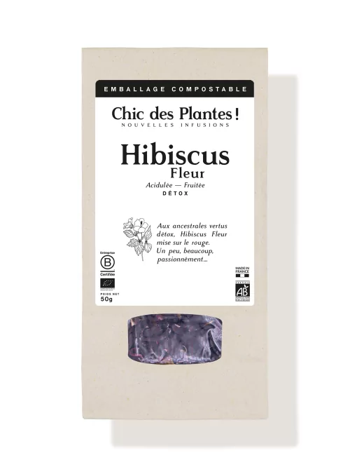 Infusion bio Hibiscus Fleur - vrac 50g