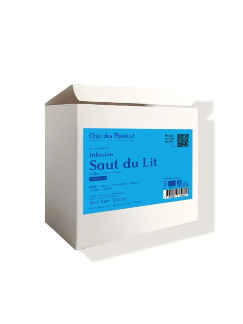 Organic comforting buckwheat cocoa infusion - Saut du Lit - Box 48 tea bags