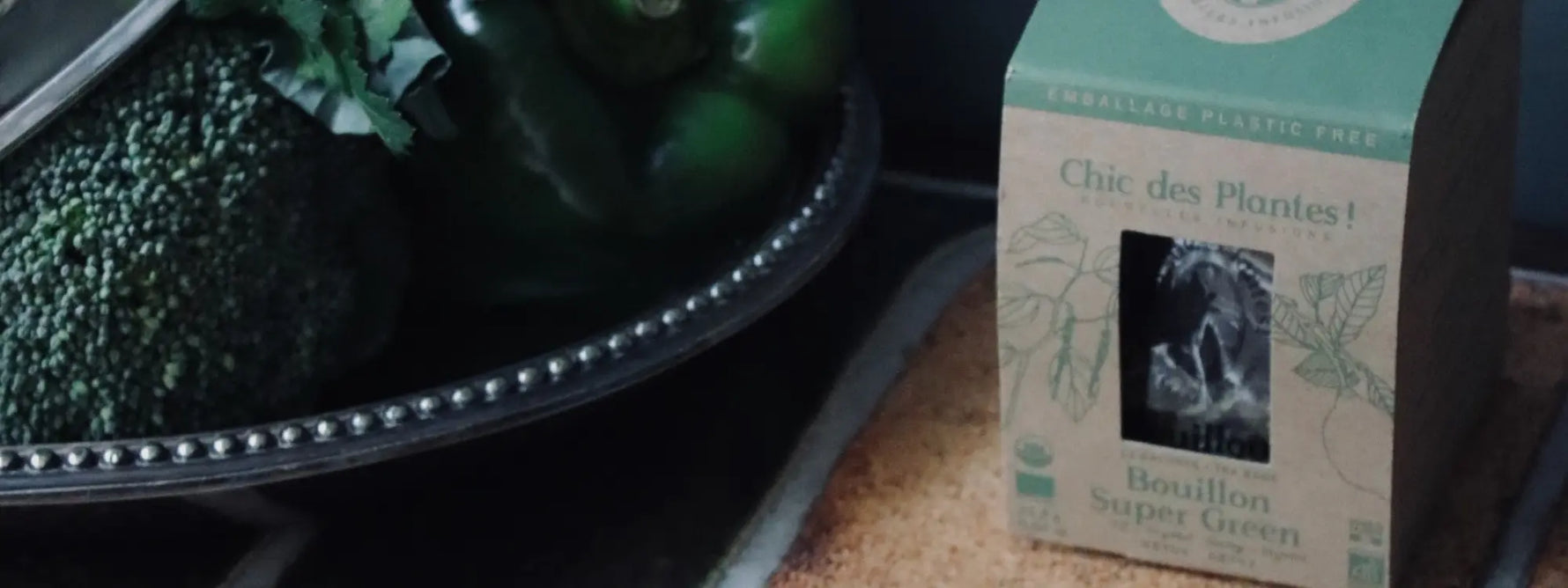Super Green : le bouillon bio détox aux légumes verts et superaliments