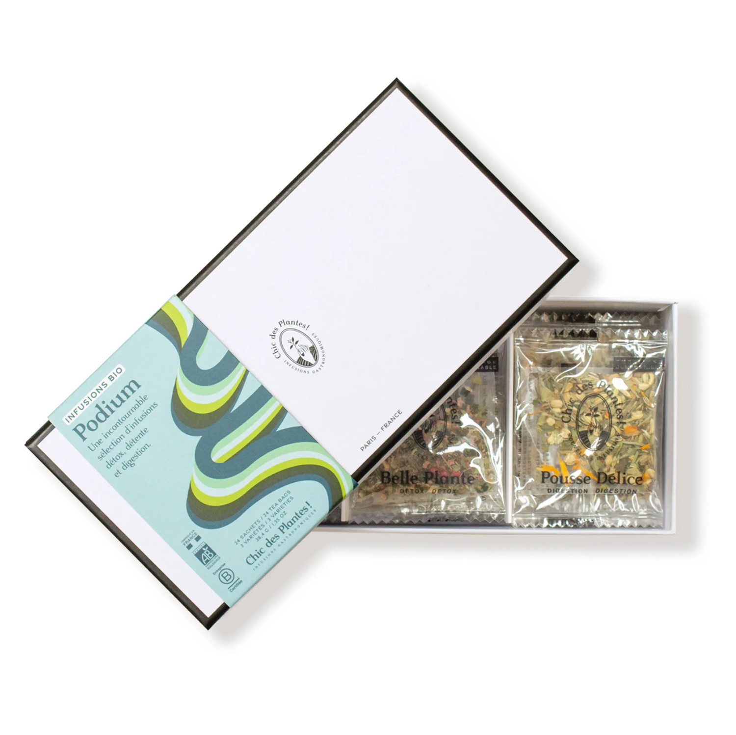 Coffret Cadeau tisanes détox digestion sommeil sachets