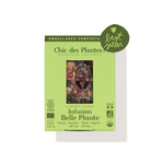 Tisane bio Belle Plante détox rose frêne framboise ortie boîte 12 sachets 