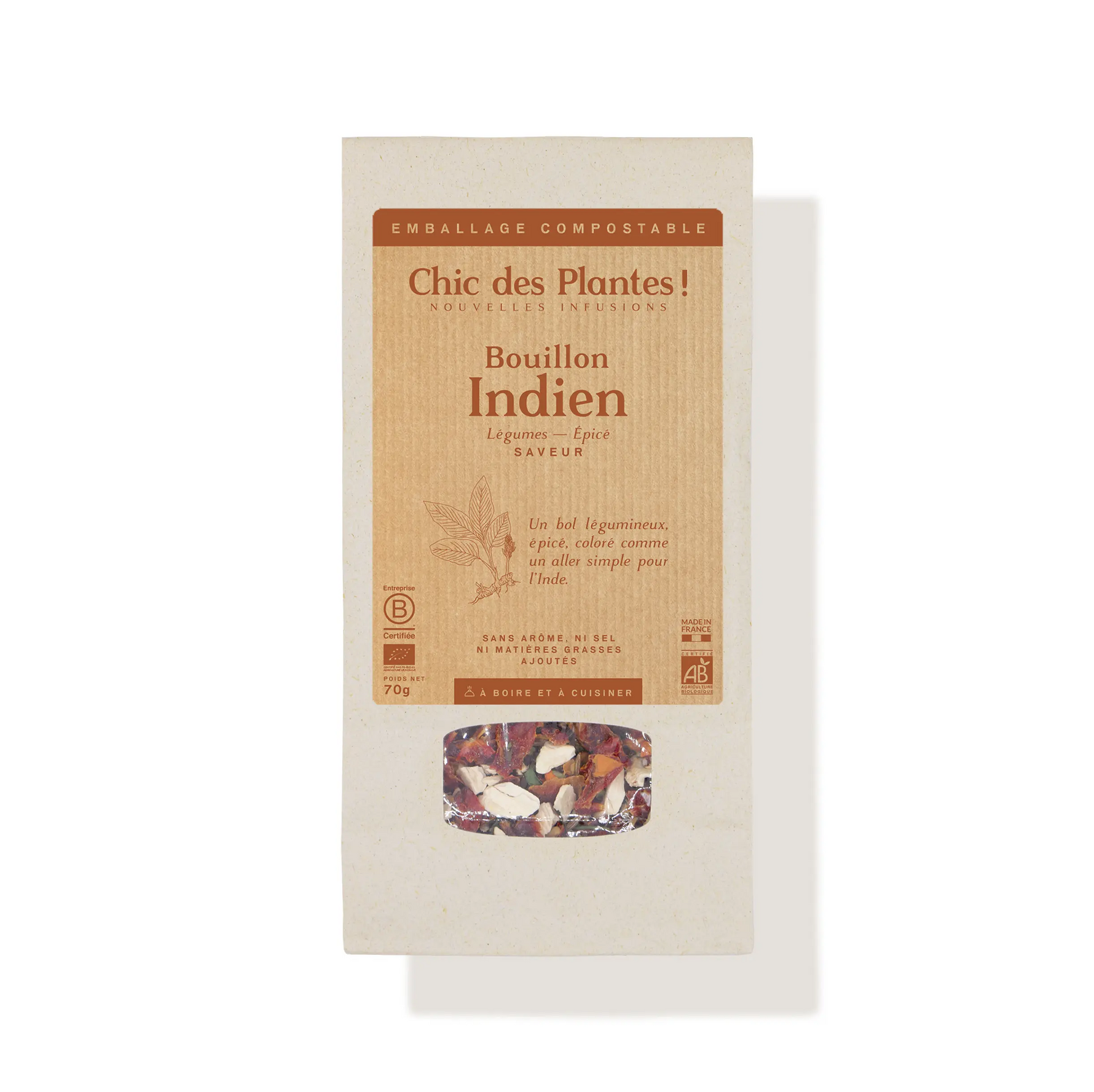 Bouillon bio indien cumin curcuma curry vrac 