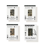 Pack 4 thés thé vert thé noir bio 12 sachets 