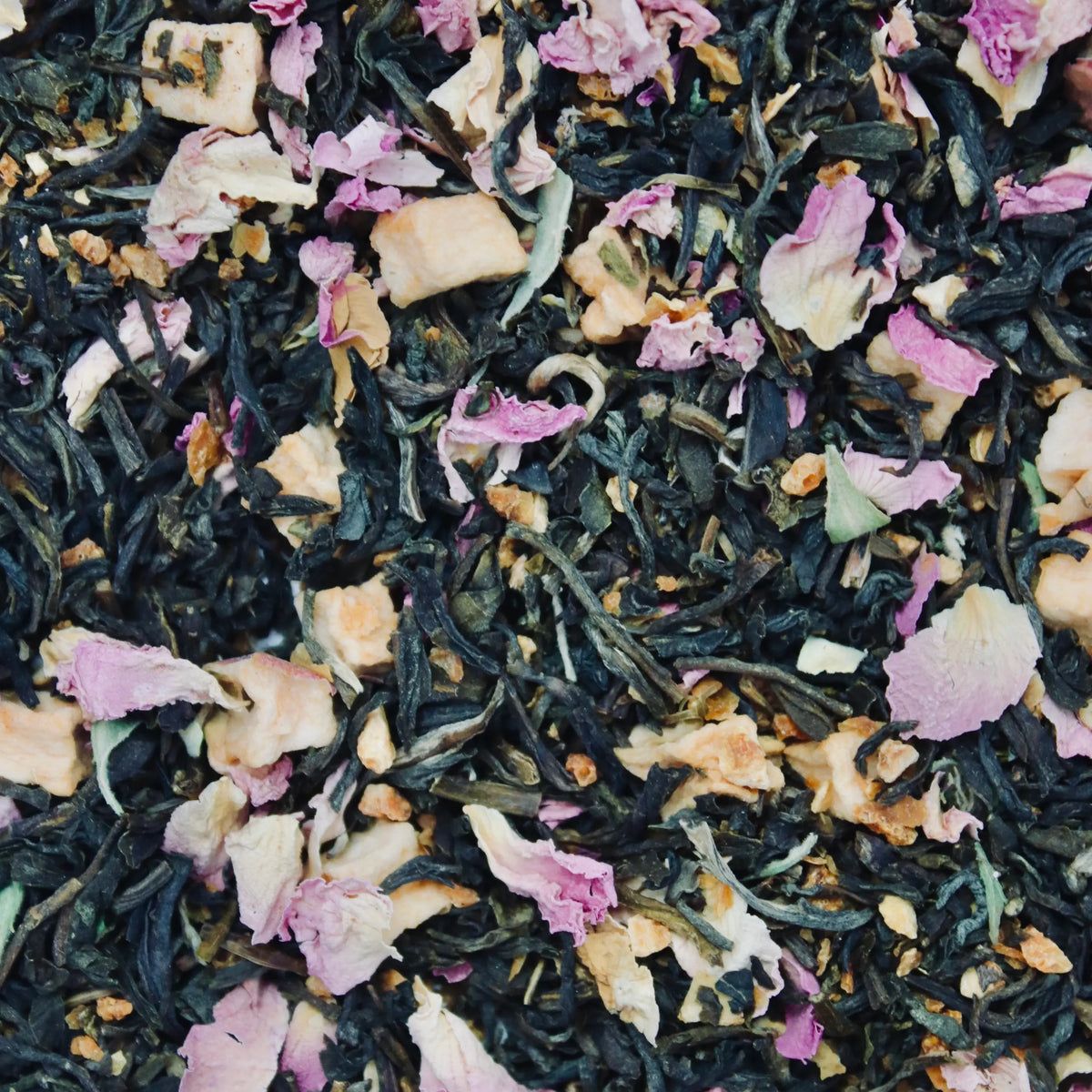 thé vert bio jasmin pomme et rose